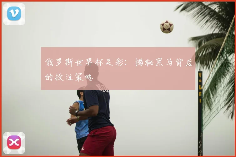 俄罗斯世界杯足彩：揭秘黑马背后的投注策略